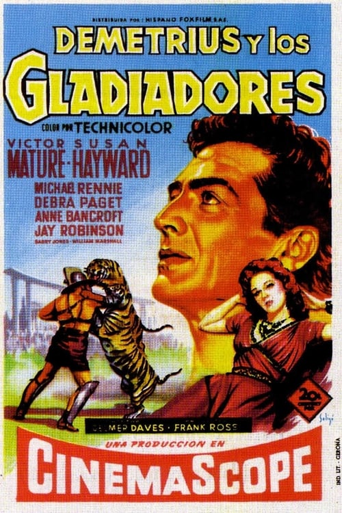 Poster de Demetrio el gladiador