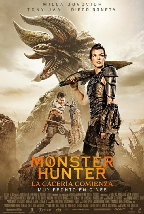 Poster de Monster Hunter: La cacería comienza