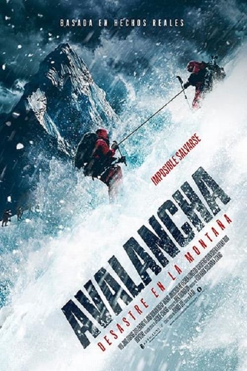 Poster de Avalancha, desastre en la montaña