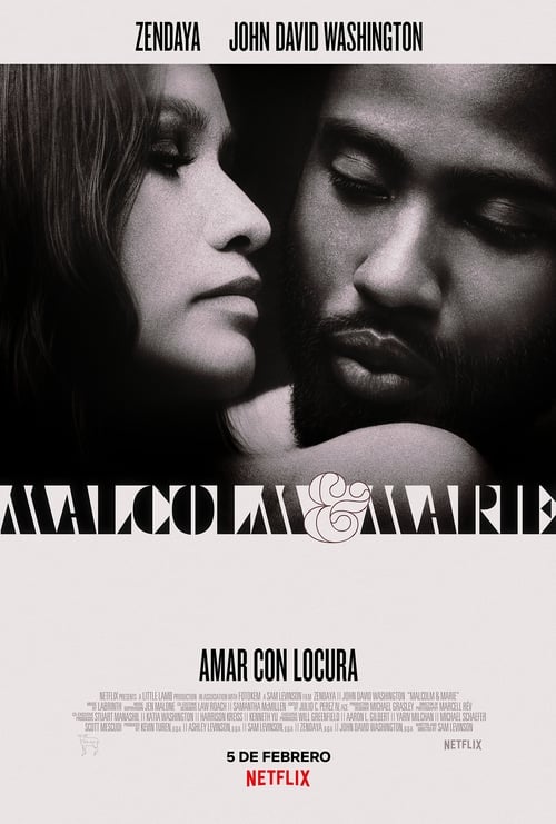 Poster de Malcolm y Marie