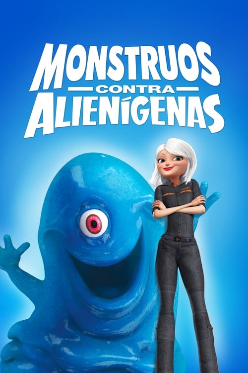 Poster de Monstruos vs Aliens