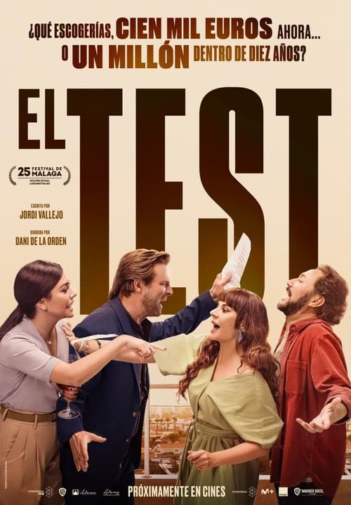 Poster de El test