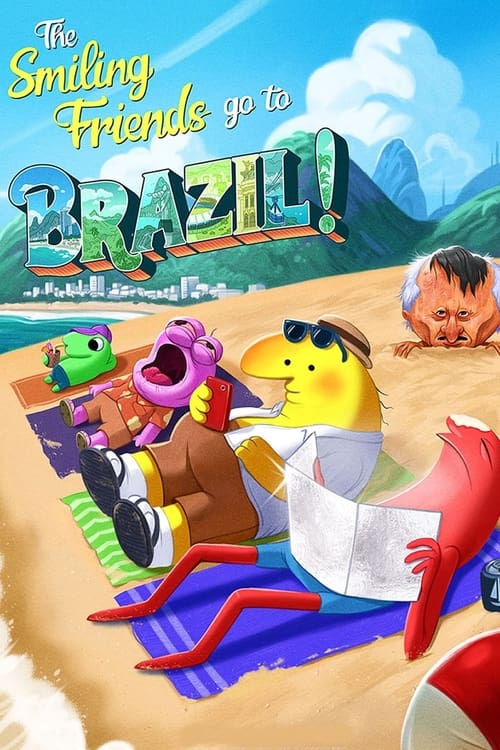 Poster de Los Smiling Friends van a Brazil
