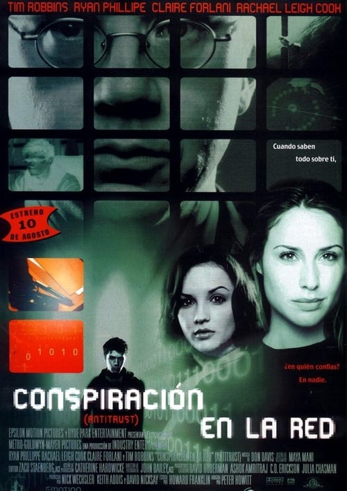 Poster de Conspiración en la red (Hackers 3)