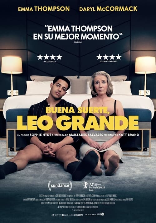 Poster de Buena suerte, Leo Grande