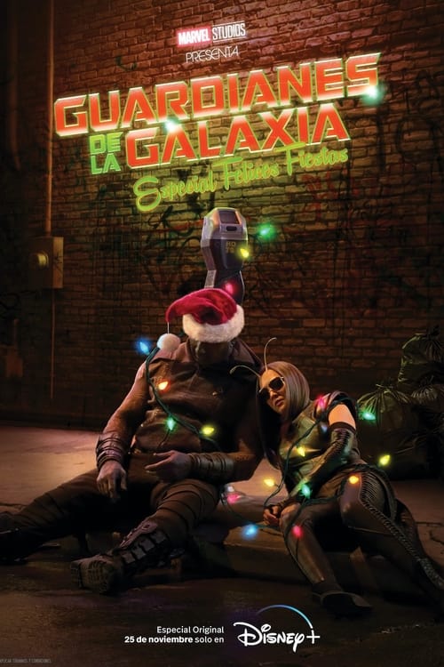 Poster de Guardianes de la Galaxia: especial felices fiestas