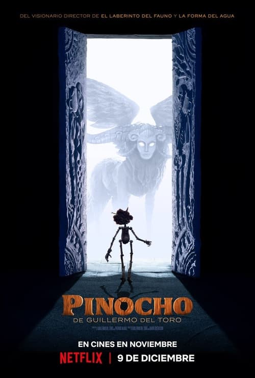 Poster de Pinocho de Guillermo del Toro
