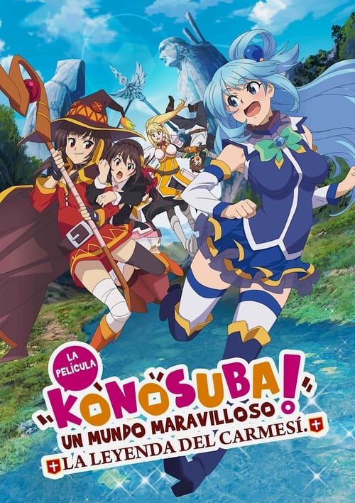 Poster de KonoSuba. La Película. La Leyenda del Carmesí
