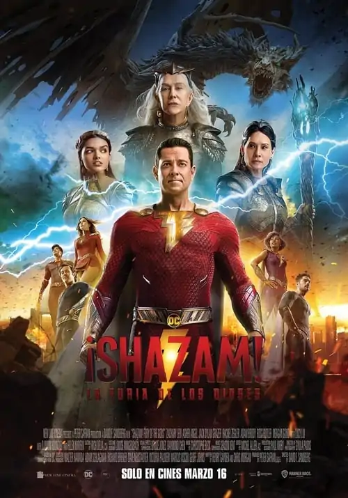 Poster de ¡Shazam! La furia de los dioses
