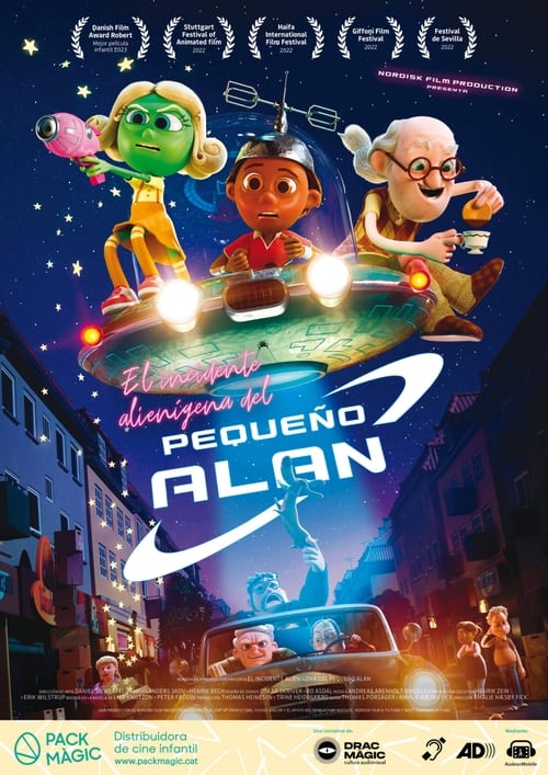 Poster de El incidente alienígena del Pequeño Alan