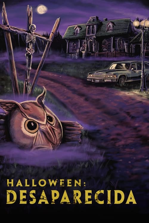 Poster de Halloween - Desaparecida
