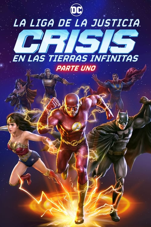 Poster de Liga de la Justicia: Crisis en Tierras Infinitas, Parte 1 (2024)